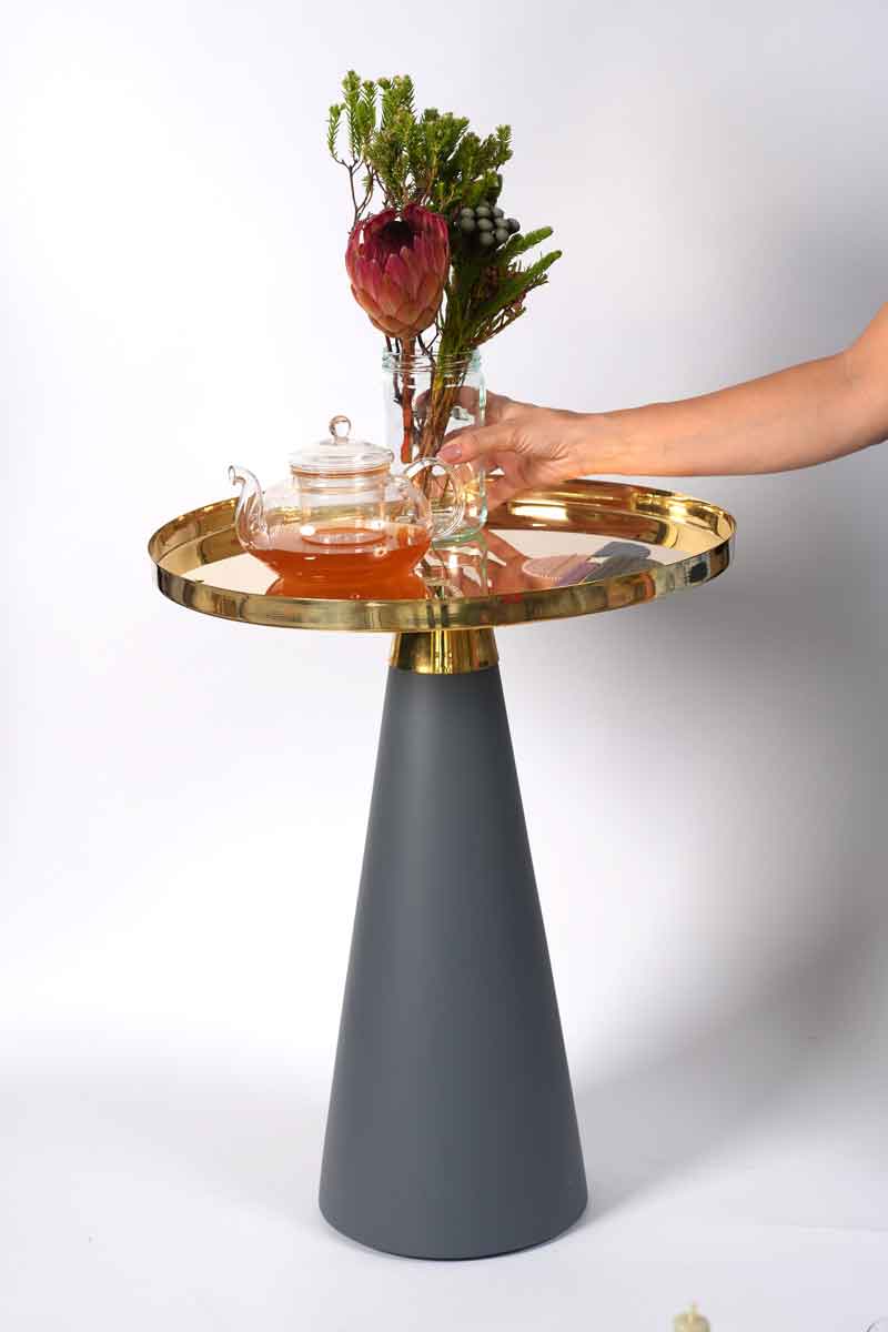 Brass Side Table small