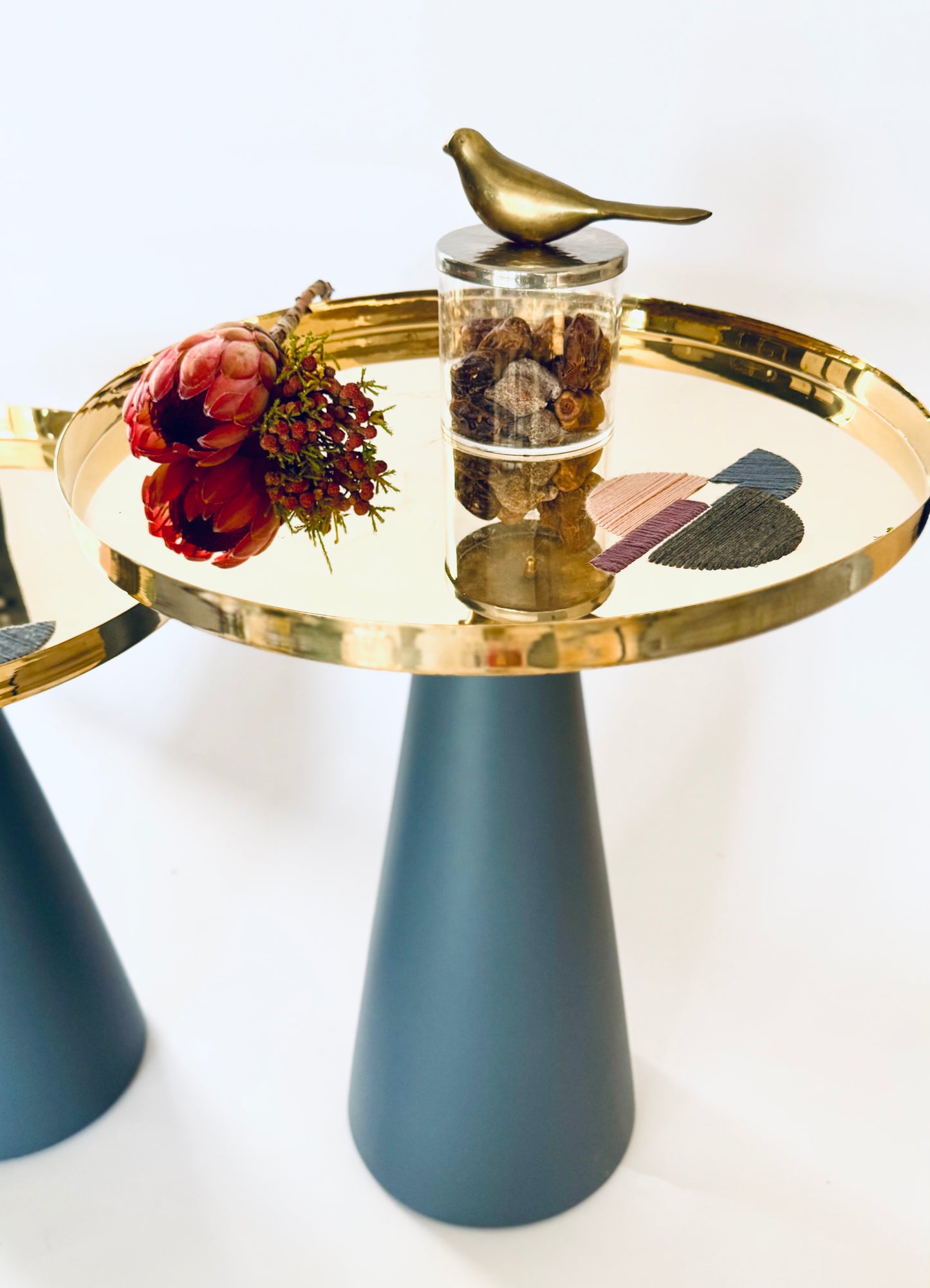 Brass Side Table small