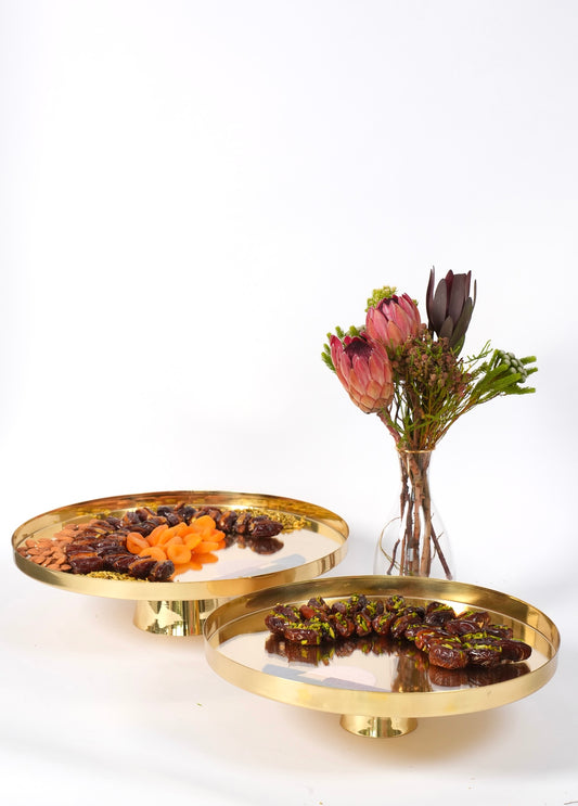 Brass Serving Tray - 40 cm