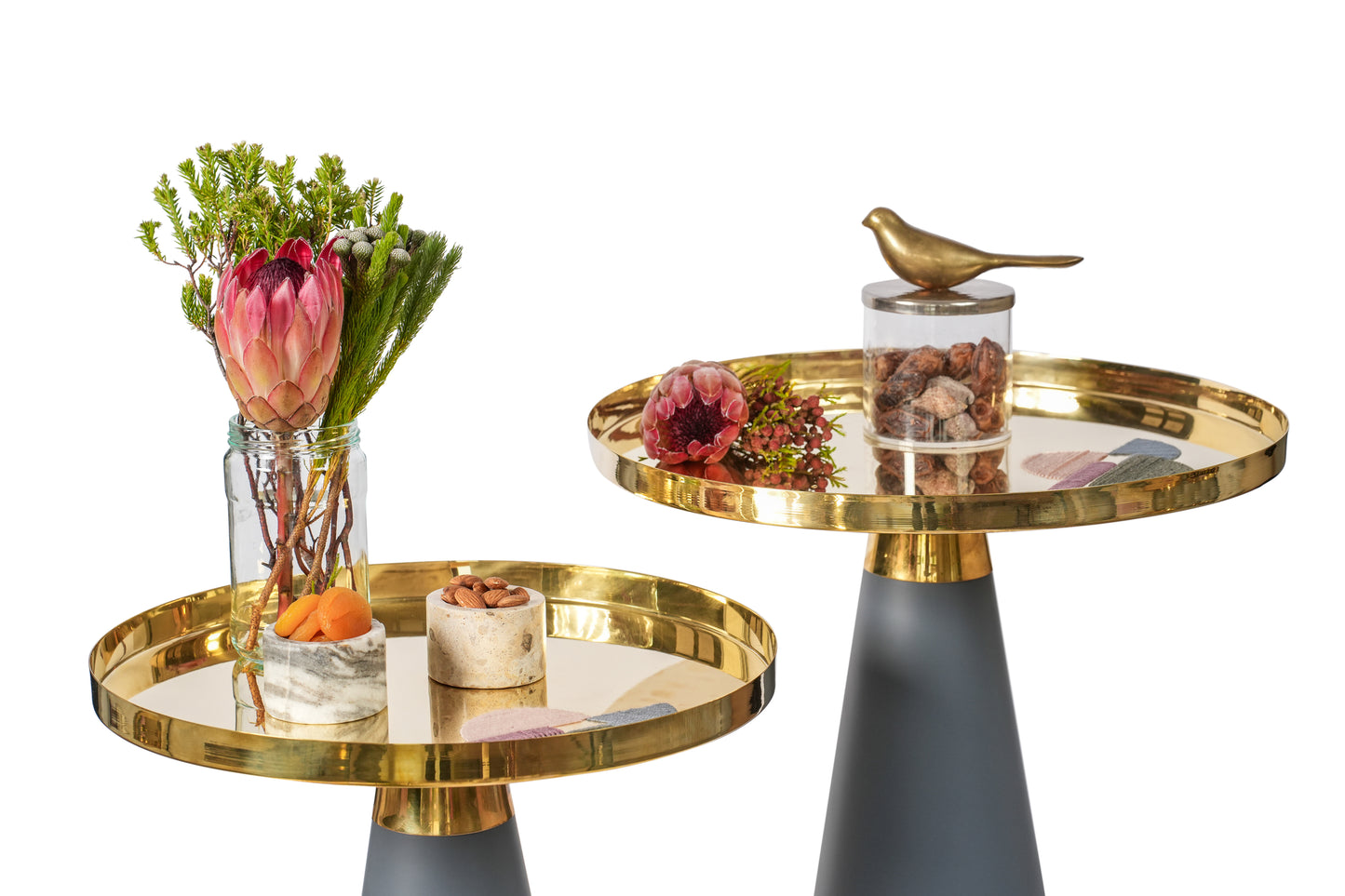 Brass Side Table small