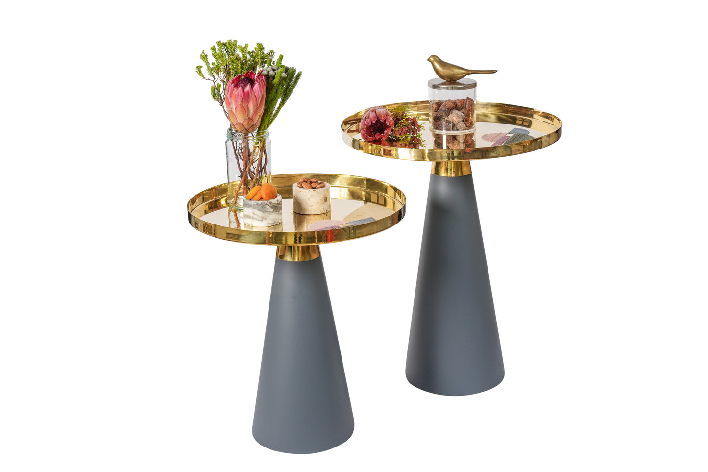 Brass Side Table small